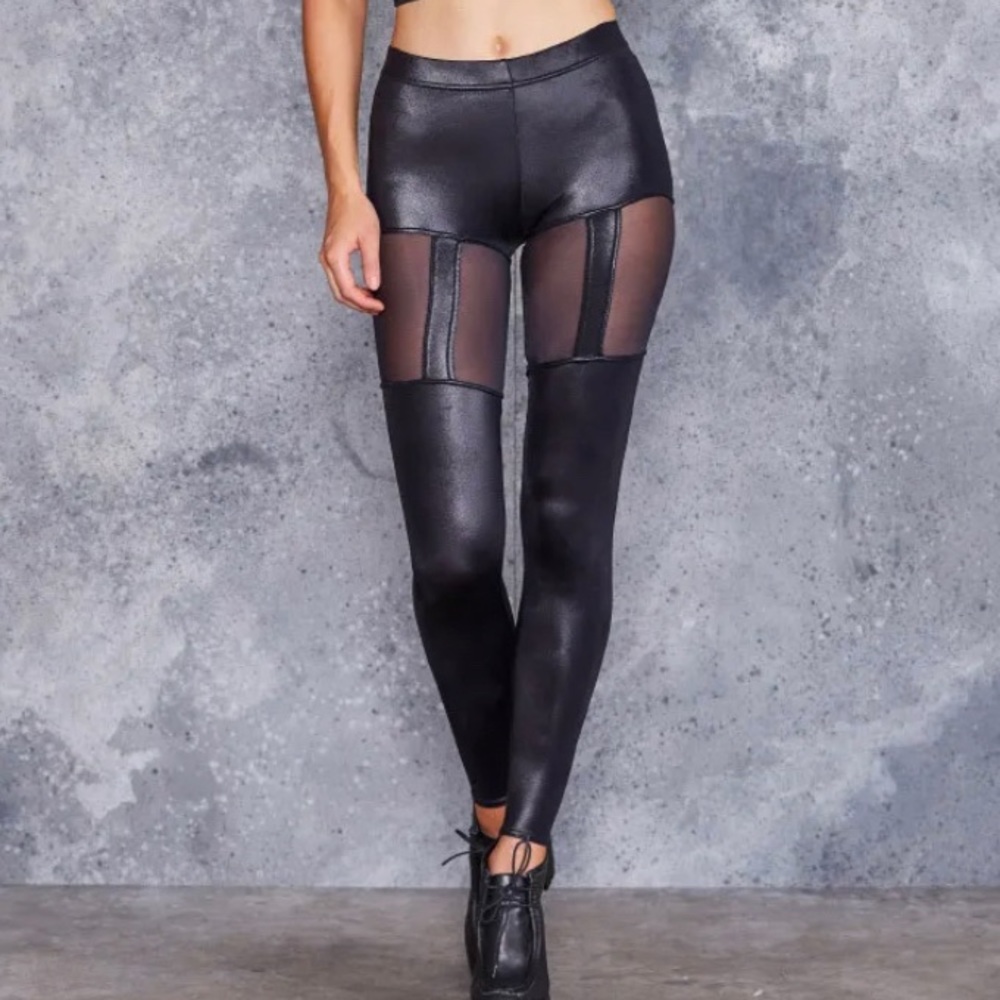 BlackMilk Suspender Leggings